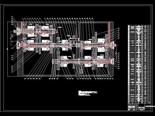动力负载换档拖拉机传动装置变速箱设计-优秀设计缩略图